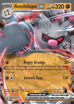 Annihilape ex #32 from SV Black Star Promos