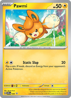 Pawmi #40 from SV Black Star Promos