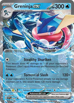 Greninja ex #54 from SV Black Star Promos