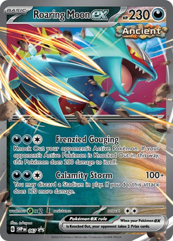 Roaring Moon ex #67 from SV Black Star Promos
