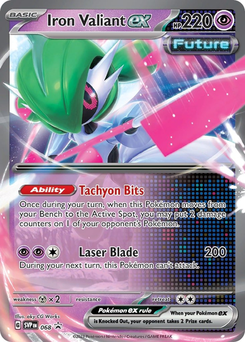 Iron Valiant ex #68 from SV Black Star Promos