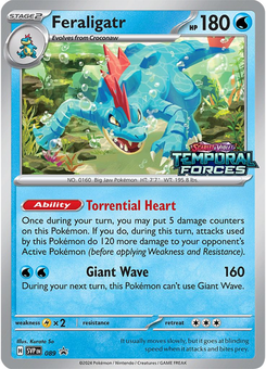 Feraligatr #89 from SV Black Star Promos
