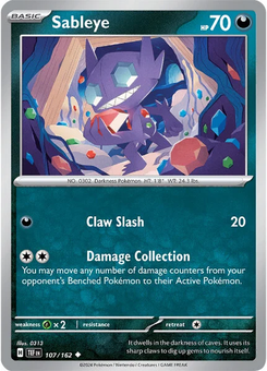 Sableye #107 from Temporal Forces