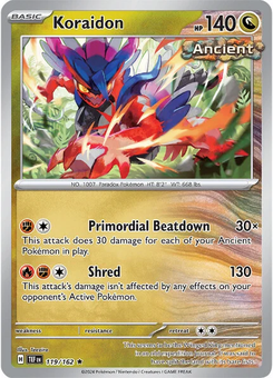 Koraidon #119 from Temporal Forces