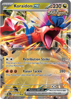 Koraidon ex #120 from Temporal Forces
