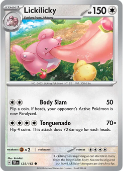 Lickilicky #125 from Temporal Forces