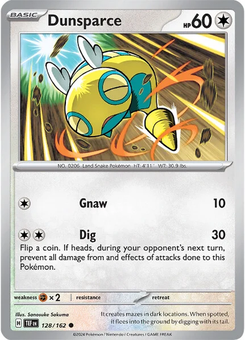 Dunsparce #128 from Temporal Forces