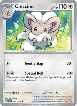 Cinccino #137 from Temporal Forces