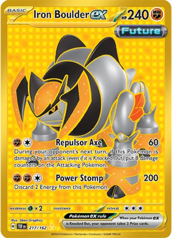 Iron Boulder ex #217 from Temporal Forces