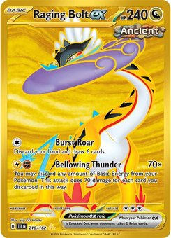 Raging Bolt ex #218 from Temporal Forces