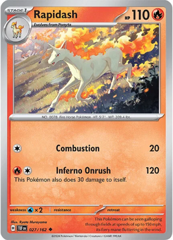 Rapidash #27 from Temporal Forces