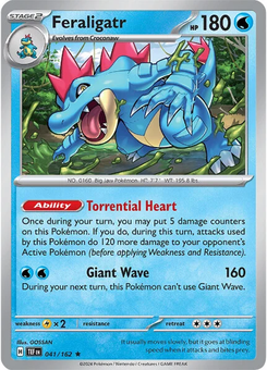 Feraligatr #41 from Temporal Forces
