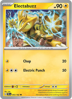 Electabuzz #53 from Temporal Forces