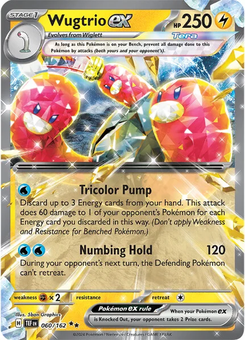 Wugtrio ex #60 from Temporal Forces