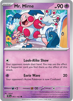 Mr. Mime #63 from Temporal Forces