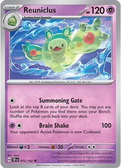 Reuniclus #72 from Temporal Forces