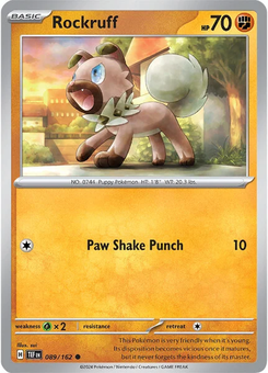 Rockruff #89 from Temporal Forces