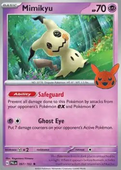 Mimikyu #29 from Trick or Trade 2023