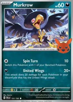 Murkrow #30 by Teeziro