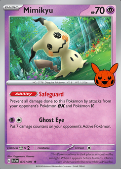 Mimikyu #11 from Trick or Trade 2024