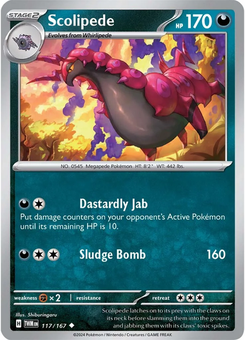 Scolipede #117 from Twilight Masquerade