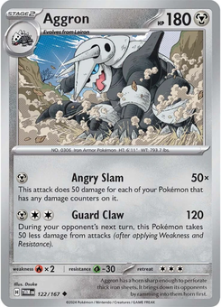 Aggron #122 from Twilight Masquerade