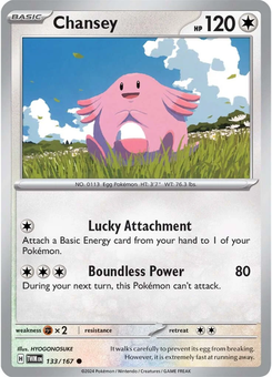 Chansey #133 from Twilight Masquerade