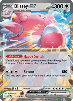 Blissey ex #134 from Twilight Masquerade