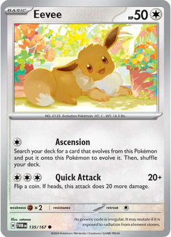 Eevee #135 from Twilight Masquerade