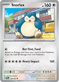 Snorlax #136 from Twilight Masquerade