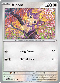Aipom #137 from Twilight Masquerade