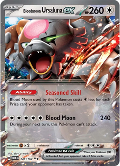 Bloodmoon Ursaluna ex #141 from Twilight Masquerade