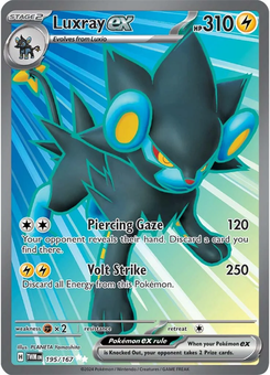 Luxray ex #195 from Twilight Masquerade