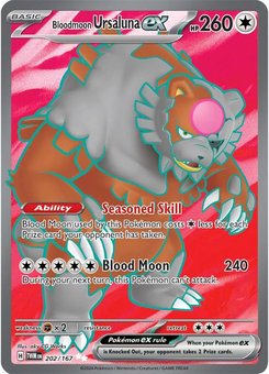 Bloodmoon Ursaluna ex #202 from Twilight Masquerade