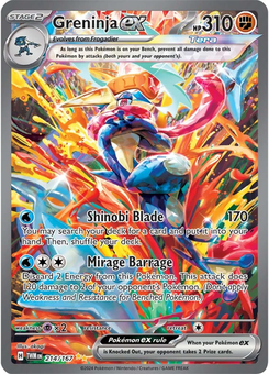 Greninja ex #214 from Twilight Masquerade