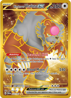Bloodmoon Ursaluna ex #222 from Twilight Masquerade