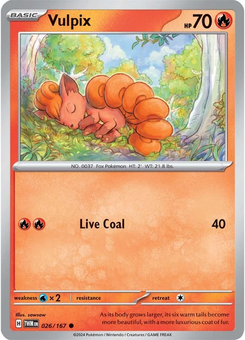 Vulpix #26 from Twilight Masquerade