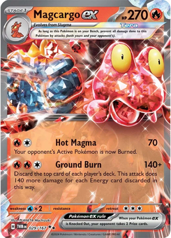 Magcargo ex #29 from Twilight Masquerade