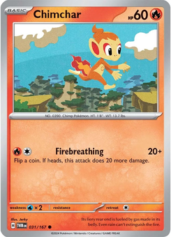 Chimchar #31 from Twilight Masquerade