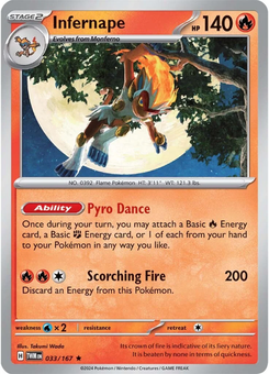 Infernape #33 from Twilight Masquerade