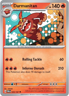 Darmanitan #35 from Twilight Masquerade
