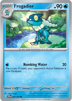 Frogadier #57 from Twilight Masquerade
