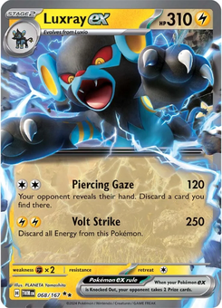 Luxray ex #68 from Twilight Masquerade