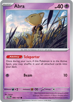 Abra #80 from Twilight Masquerade