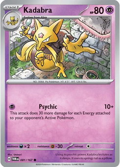Kadabra #81 from Twilight Masquerade