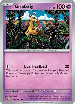 Girafarig #83 from Twilight Masquerade