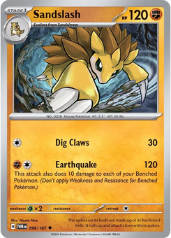 Sandslash #98 from Twilight Masquerade