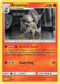 Arcanine #6 from Detective Pikachu