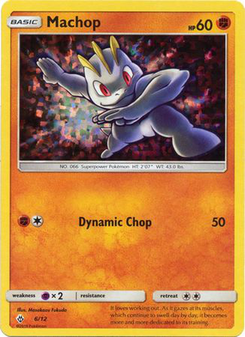 Machop #6 from McDonald's Collection 2018