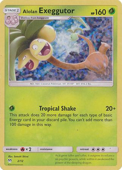 Alolan Exeggutor #2 by Satoshi Shirai